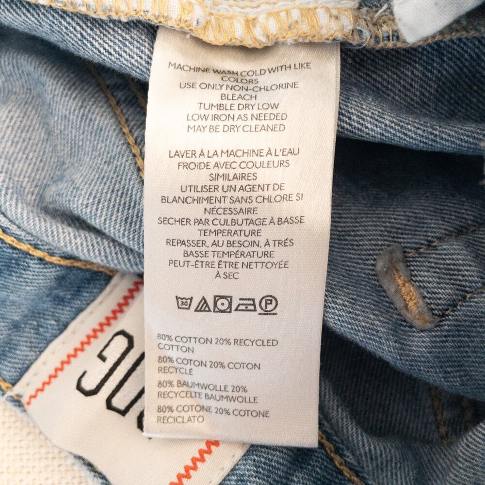 BDG High-Rise Wide-Leg Jeans | Size 27 | Light Wash Retro Denim - Picture 5 of 5